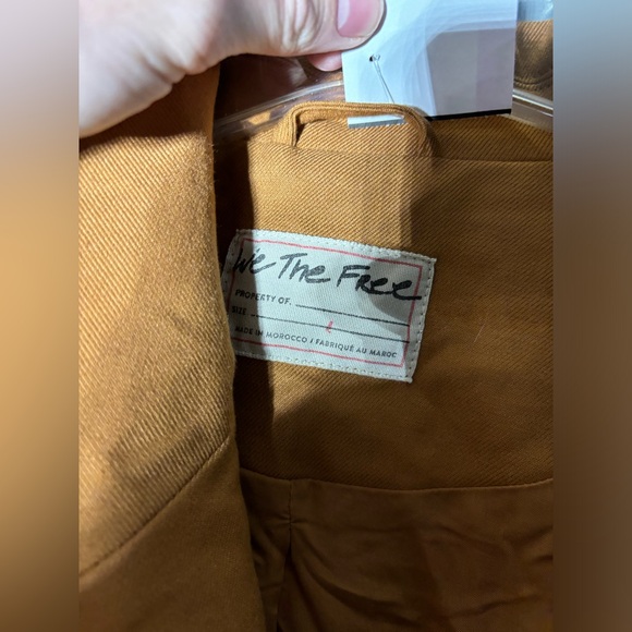 We The Free Block Party Cropped Blazer Women’s Size Large - Picture 3 of 5